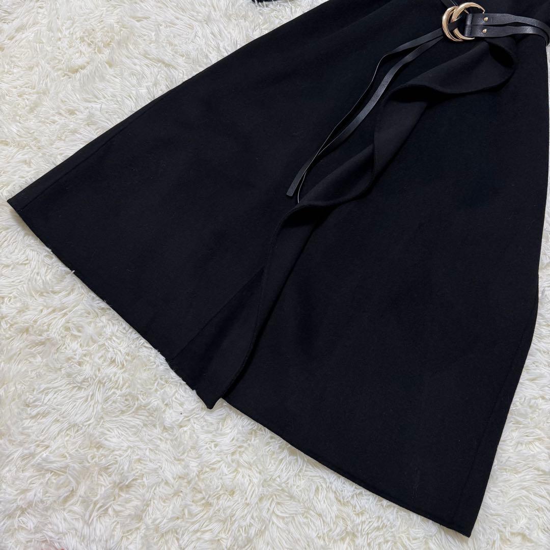 【美品】AMERI UNDRESSED FRILL COLLAR COAT