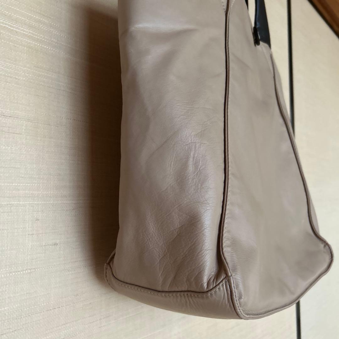 TIP ZONEレザー トートバッグ