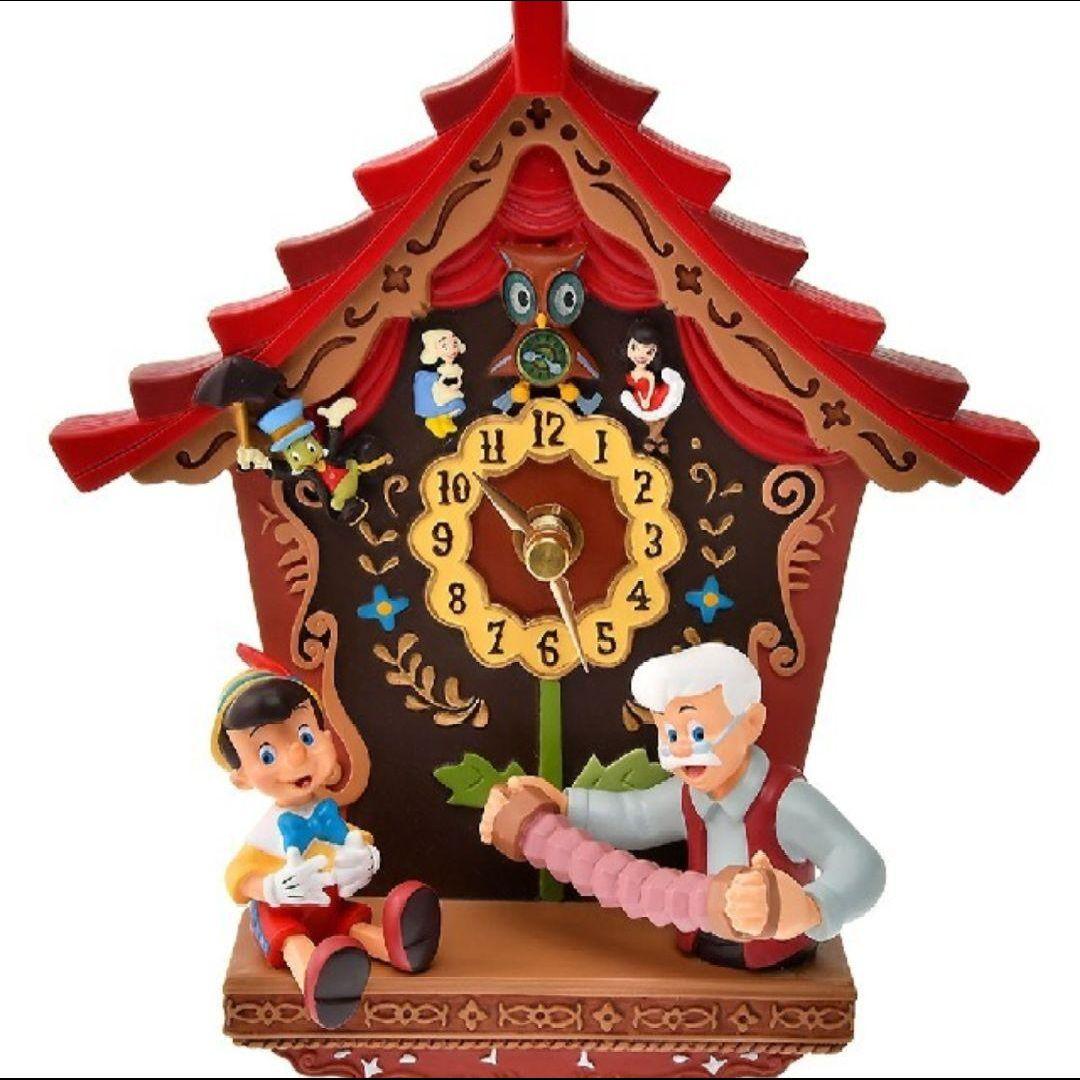 ～*a様 ★新品未開封★80周年アニバーサリー★ディズニー★ピノキオ★掛け時計★
