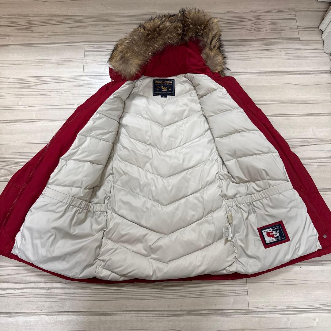 WOOLRICH レッド ダウンジャケット Mサイズ
