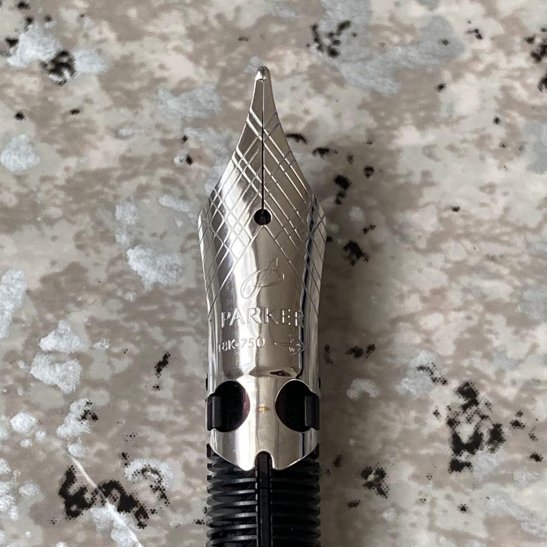 #221 オーバーホール済み 万年筆 パーカー SONNET ソネット 18k