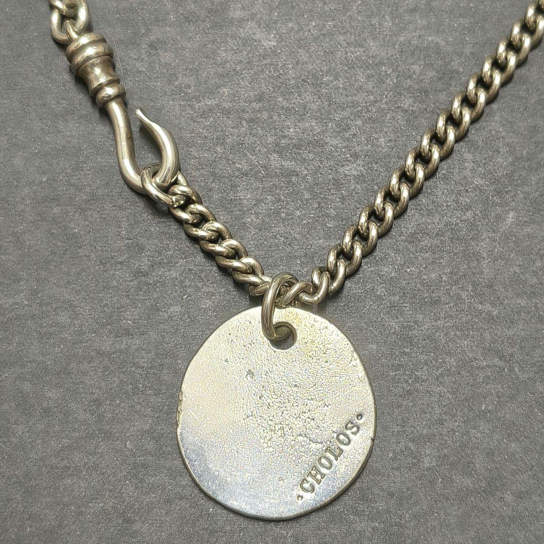 CHOLOS チョロス オールドメダル·フック付き喜平チェーンセット