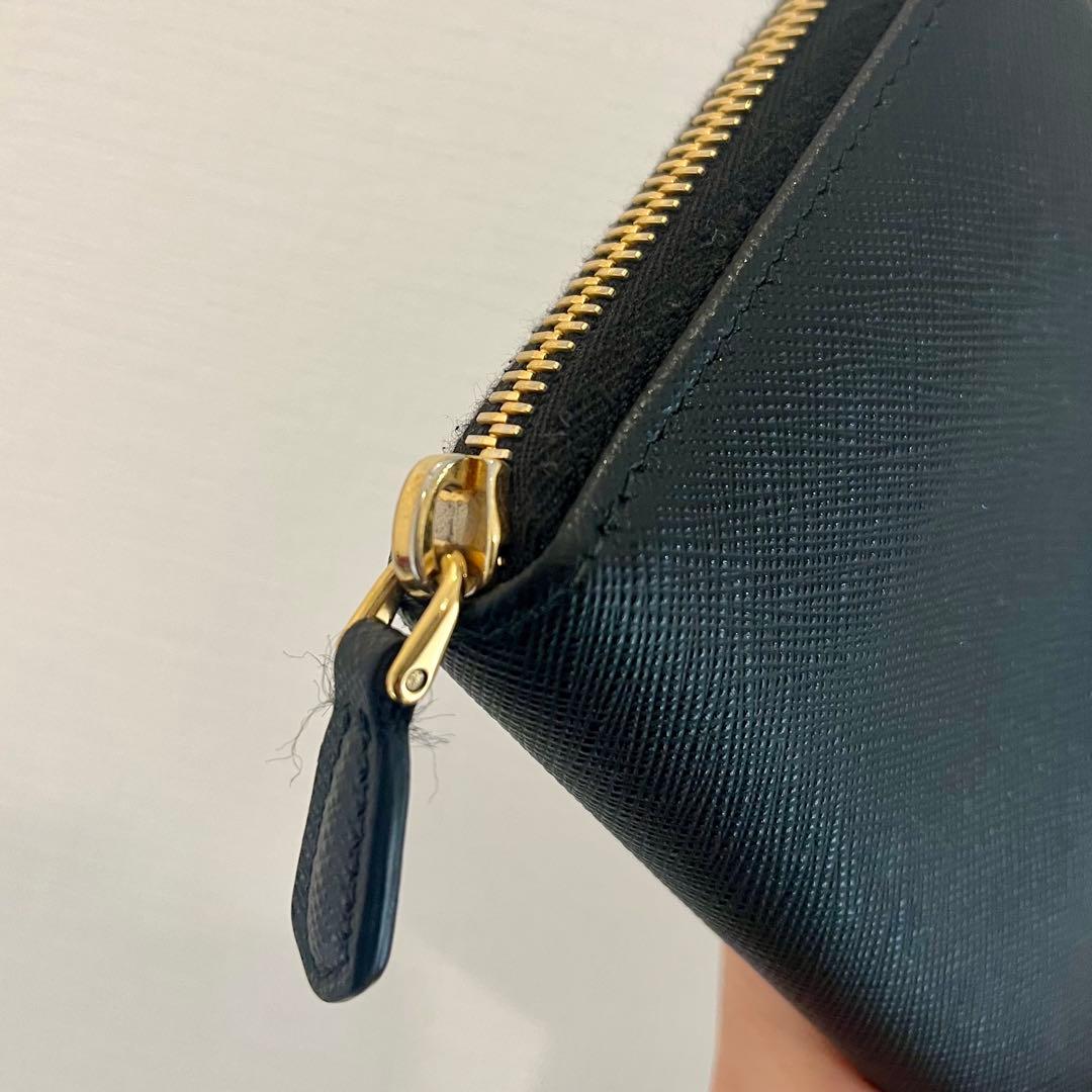 【美品】 PRADA サフィアーノ 長財布