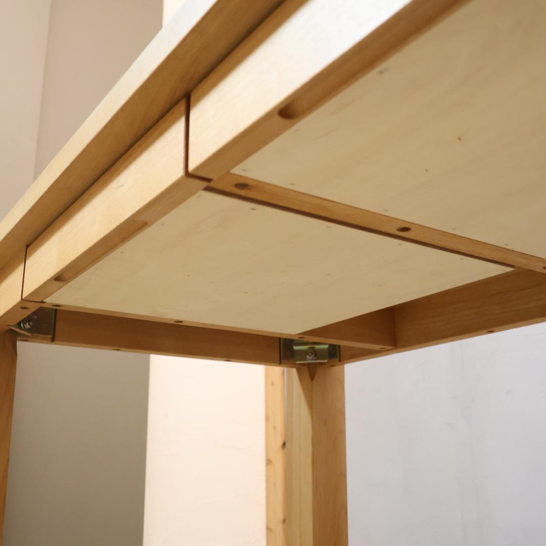 レグナテック CLASSE リーヴス アルダー材 パーソナルデスク クラッセ