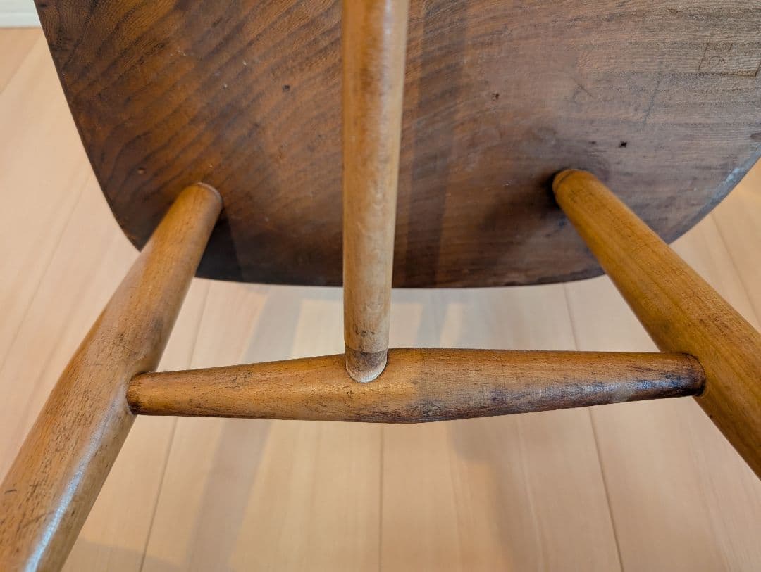 【引取or指定エリア内対面引渡し限定】ERCOL　アーコール　フープバックチェア