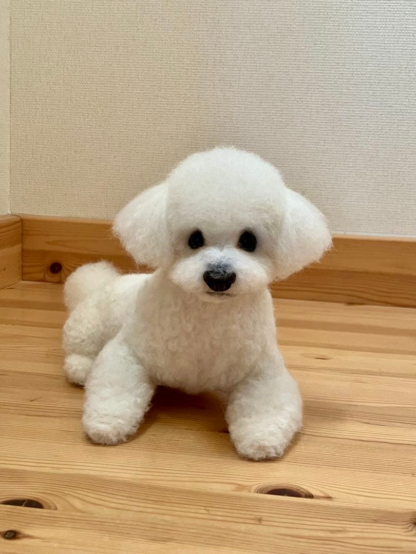 羊毛フェルト トイプードル