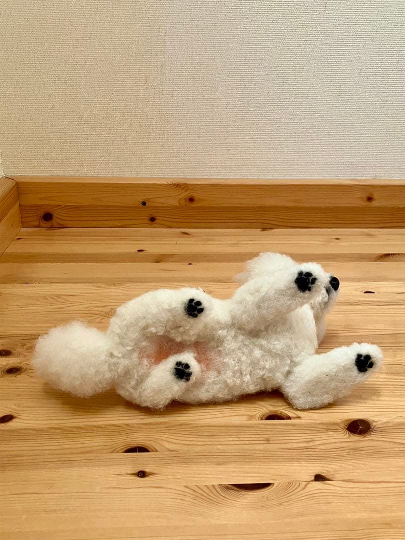 羊毛フェルト トイプードル
