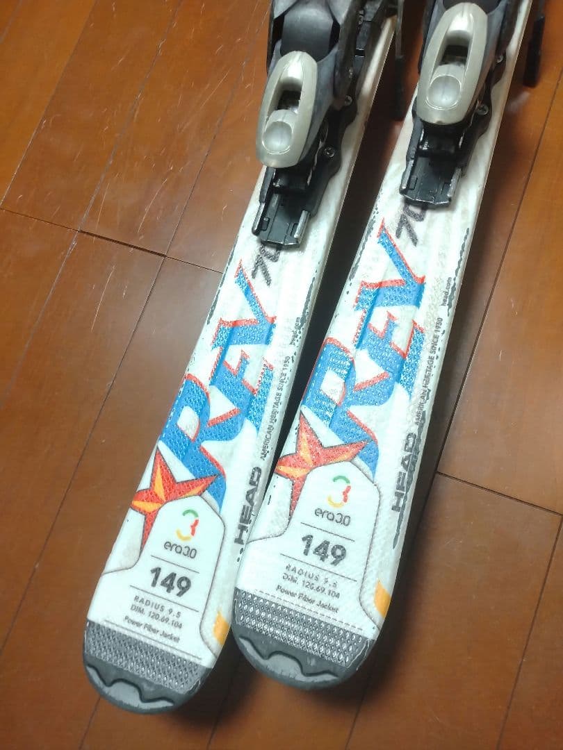 【HEAD☆】149cm　スキー板セット♪　送料無料！