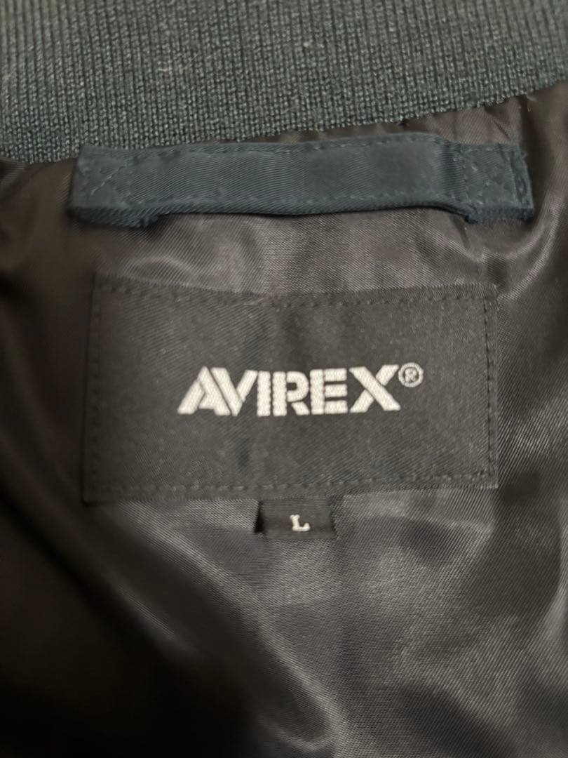 【希少カラー】AVIREX NY ANG フライトジャケット スモーキーネイビー