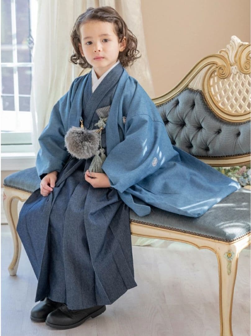 ⭐キャサリンコテージ⭐男の子　デニム袴セット145　140～150卒業式