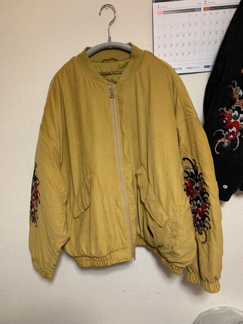 今季新作 25FW TIGHTBOOTH BRAIN DROPS MA-1