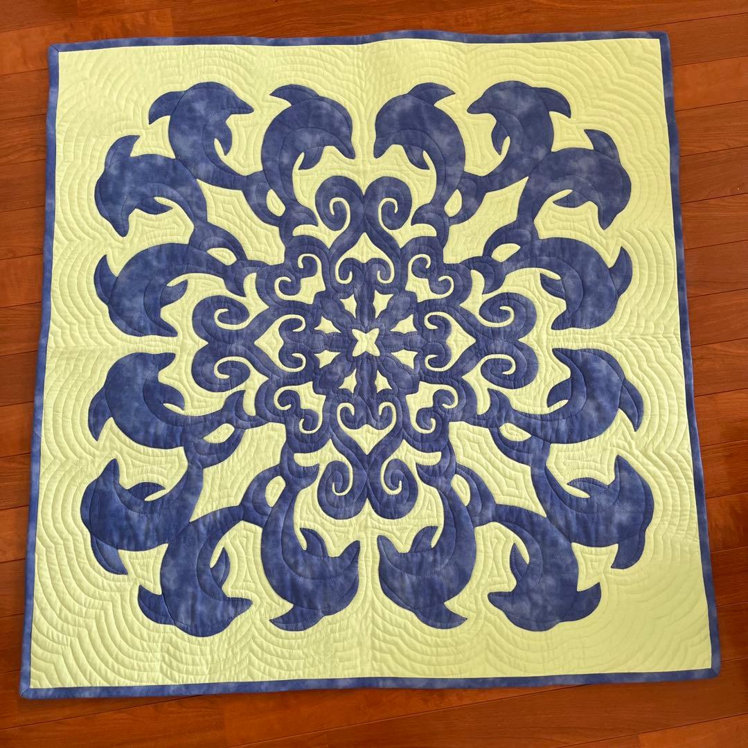 ハワイアンキルト　タペストリー