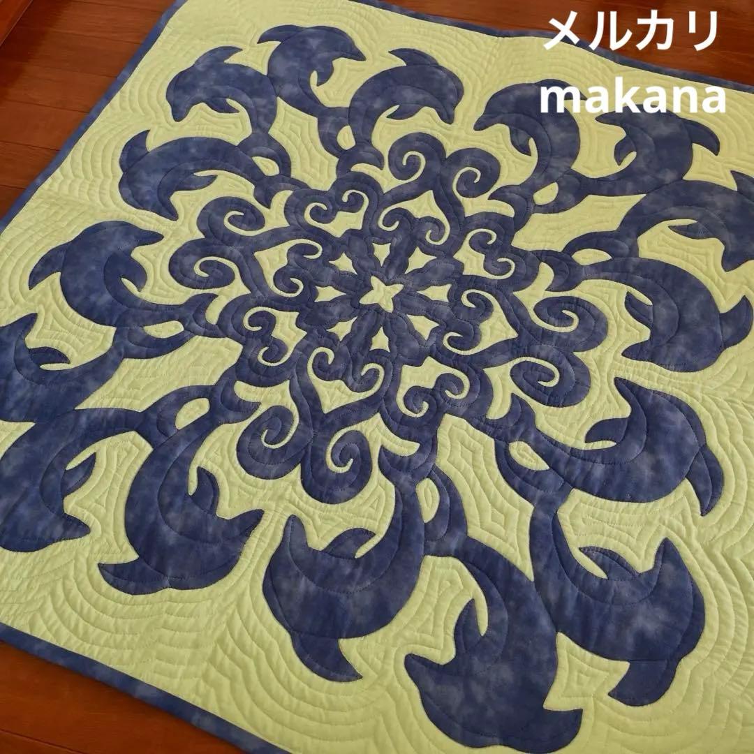 ハワイアンキルト　タペストリー