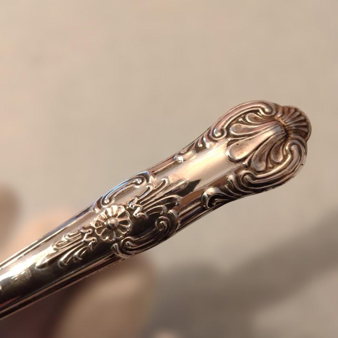 セール（8日まで）　イギリス　純銀ハンドル　フィッシュセット