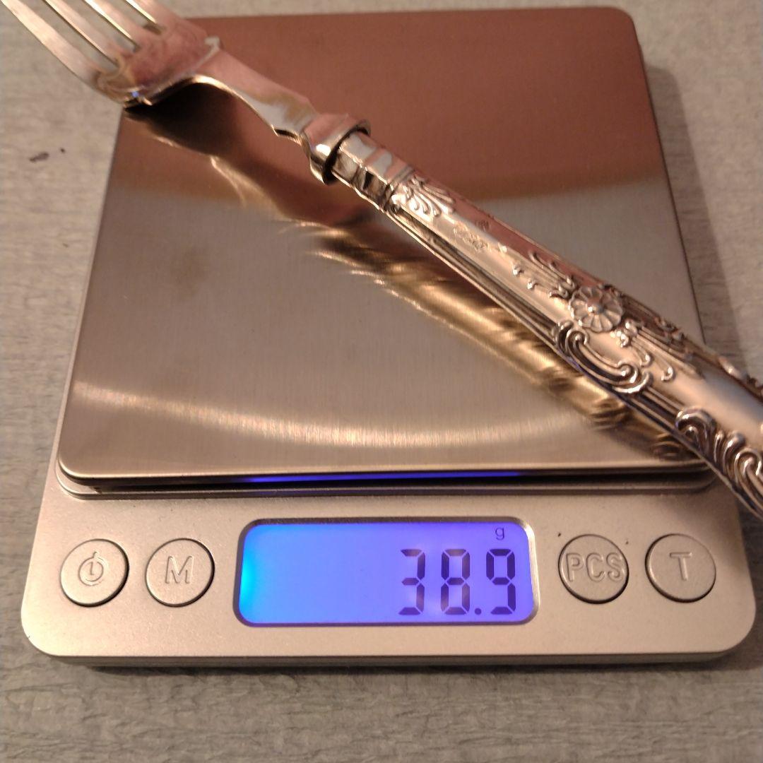 セール（8日まで）　イギリス　純銀ハンドル　フィッシュセット