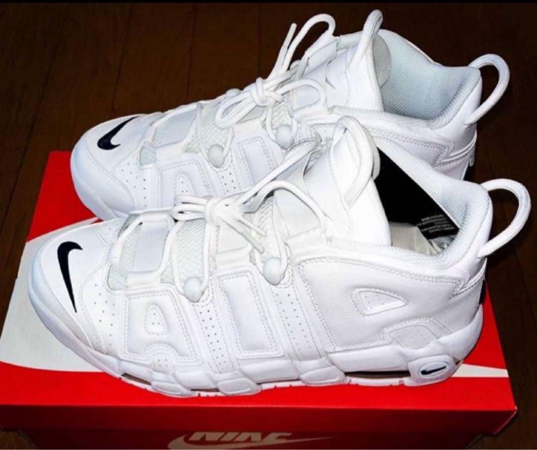 ラスト①点　再入荷 【新品】NIKE GS AIR MORE UPTEMPO