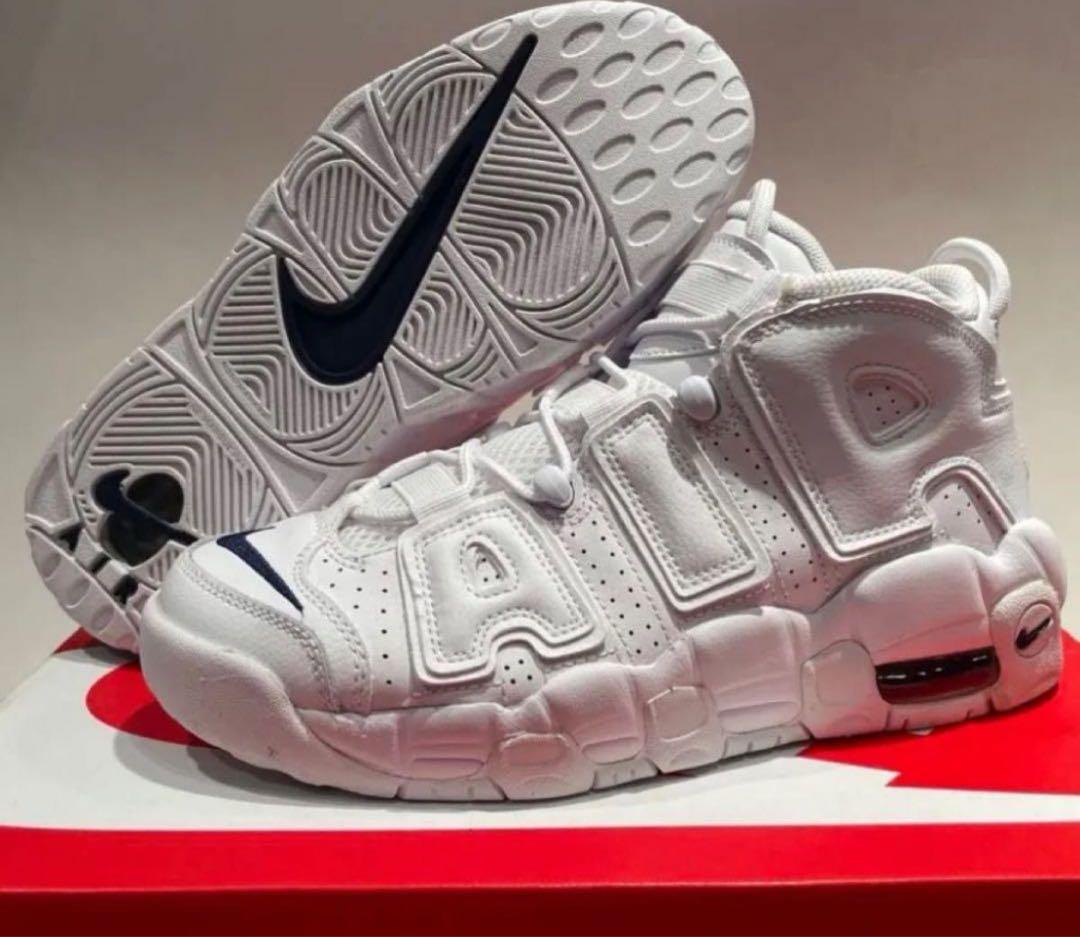 ラスト①点　再入荷 【新品】NIKE GS AIR MORE UPTEMPO