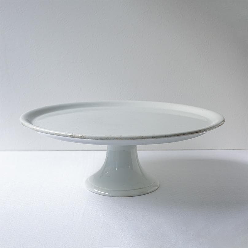 フランスアンティーク　ニーデルヴィレー　ケーキスタンド　コンポティエ　34cm