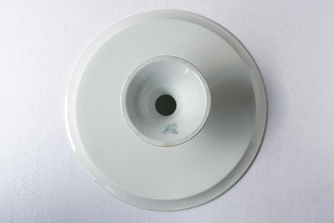 フランスアンティーク　ニーデルヴィレー　ケーキスタンド　コンポティエ　34cm