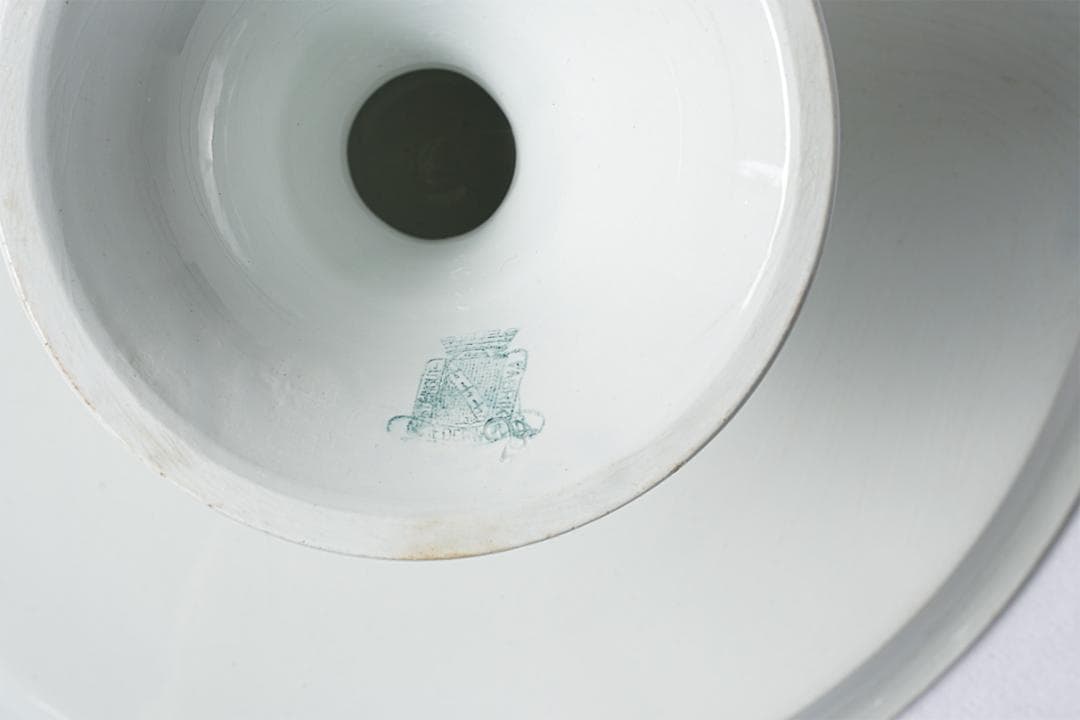 フランスアンティーク　ニーデルヴィレー　ケーキスタンド　コンポティエ　34cm