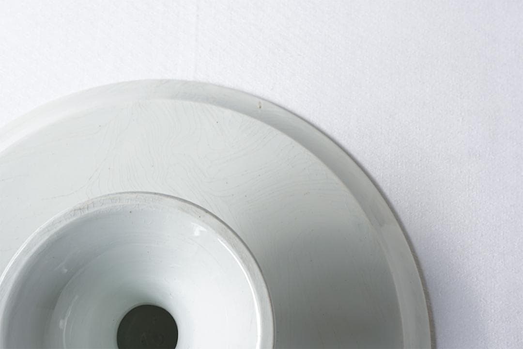 フランスアンティーク　ニーデルヴィレー　ケーキスタンド　コンポティエ　34cm