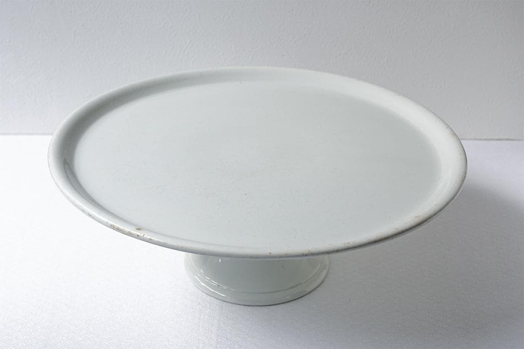 フランスアンティーク　ニーデルヴィレー　ケーキスタンド　コンポティエ　34cm