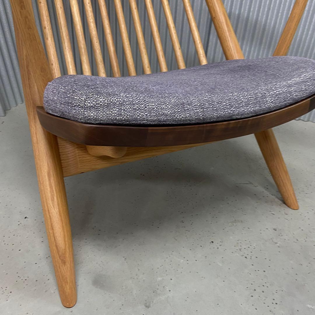 柏木工（KASHIWA）シビルイージーチェア CC54K9 飛騨家具　①