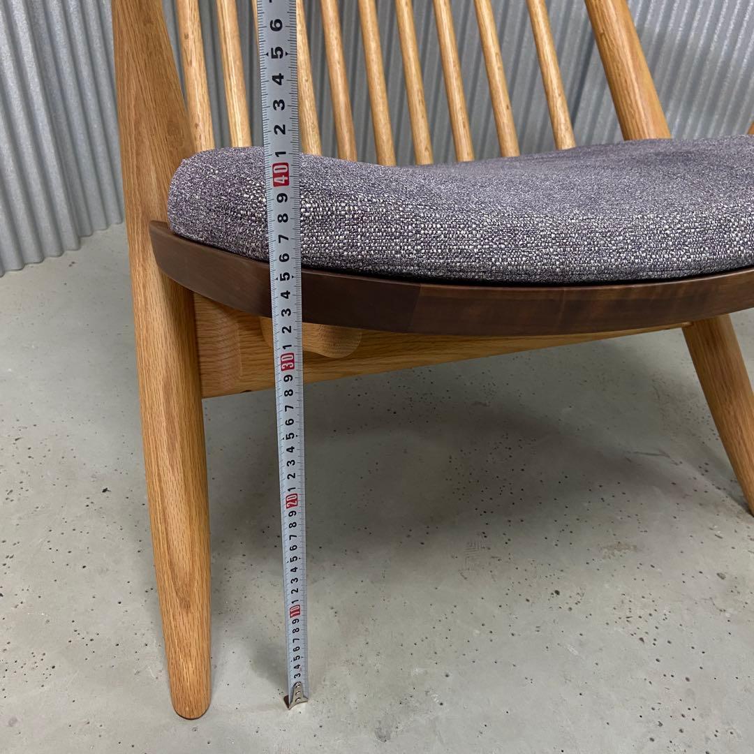 柏木工（KASHIWA）シビルイージーチェア CC54K9 飛騨家具　①