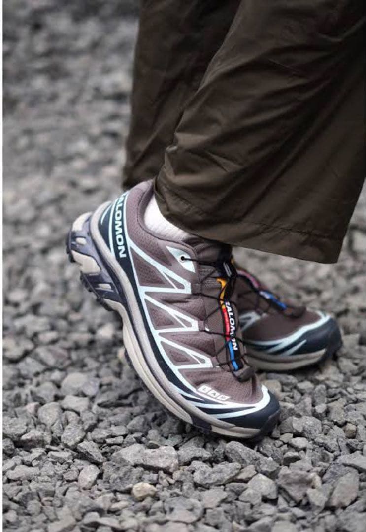 靴 salomon xt-6 plum kitten india ink