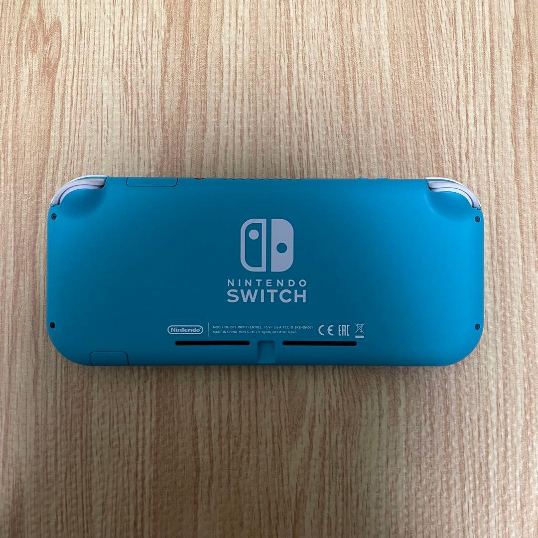 (初期化済) Nintendo Switch Lite ターコイズ ケース付き