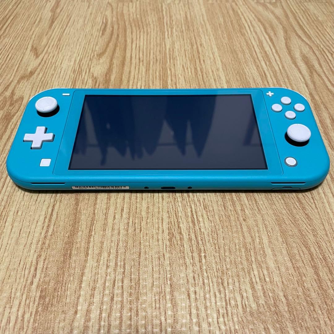(初期化済) Nintendo Switch Lite ターコイズ ケース付き