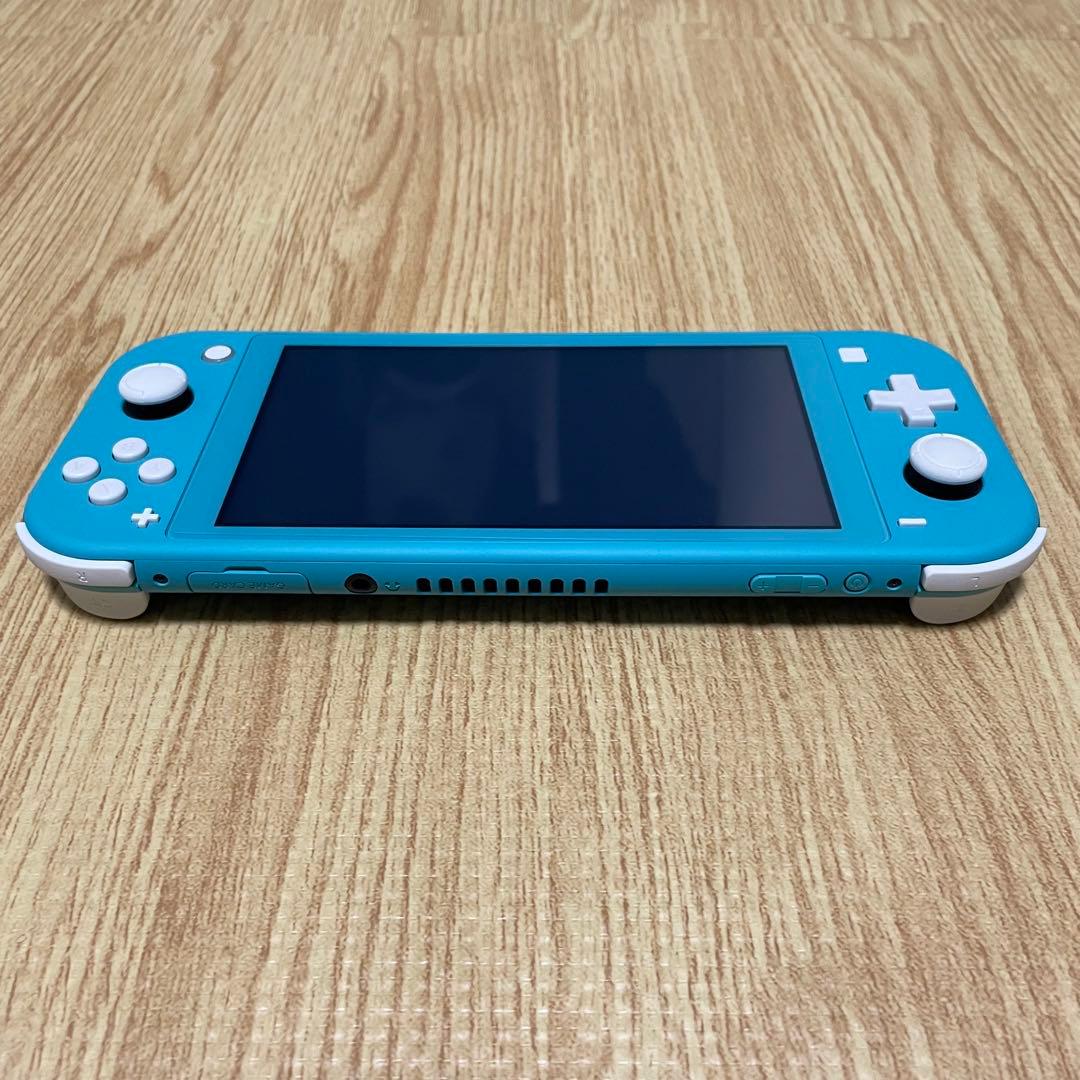 (初期化済) Nintendo Switch Lite ターコイズ ケース付き