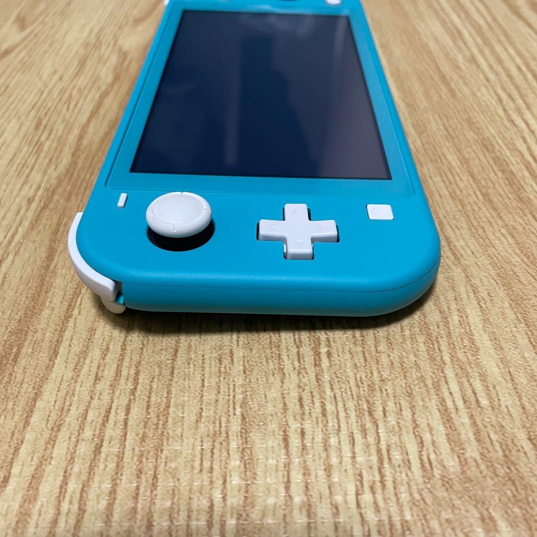 (初期化済) Nintendo Switch Lite ターコイズ ケース付き