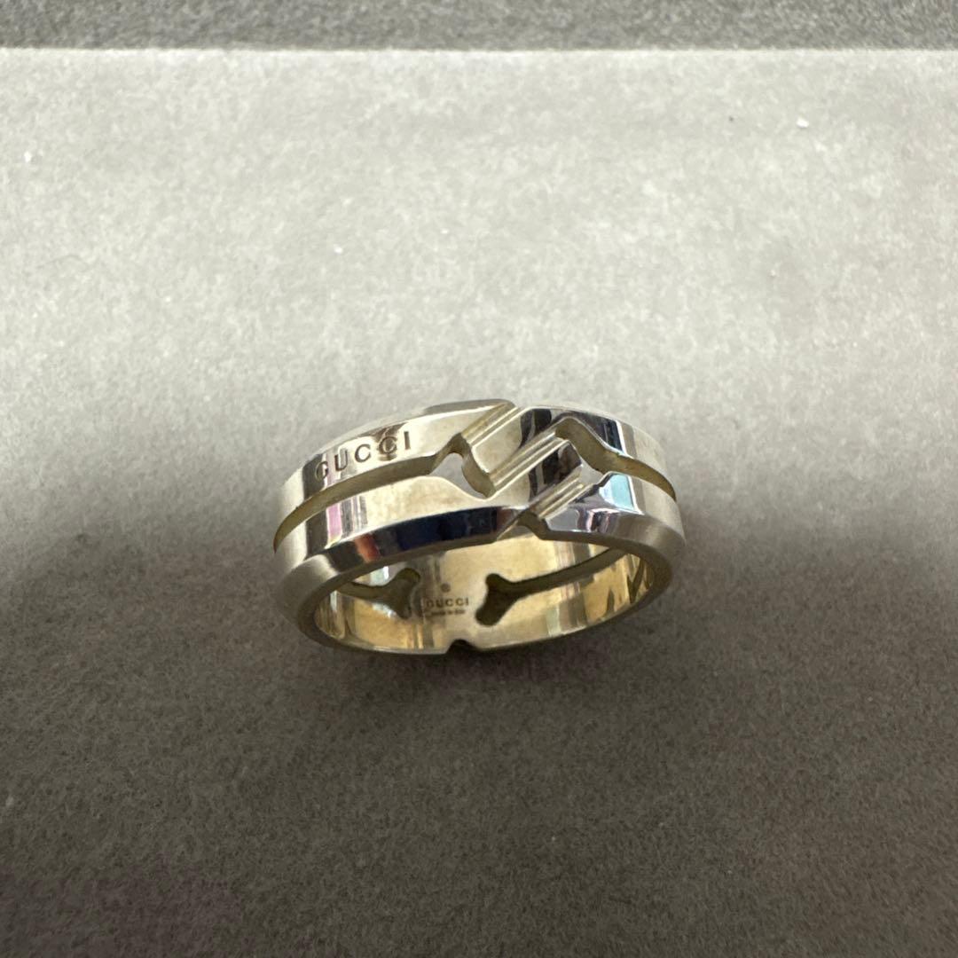 GUCCI グッチ メンズ リング 17号