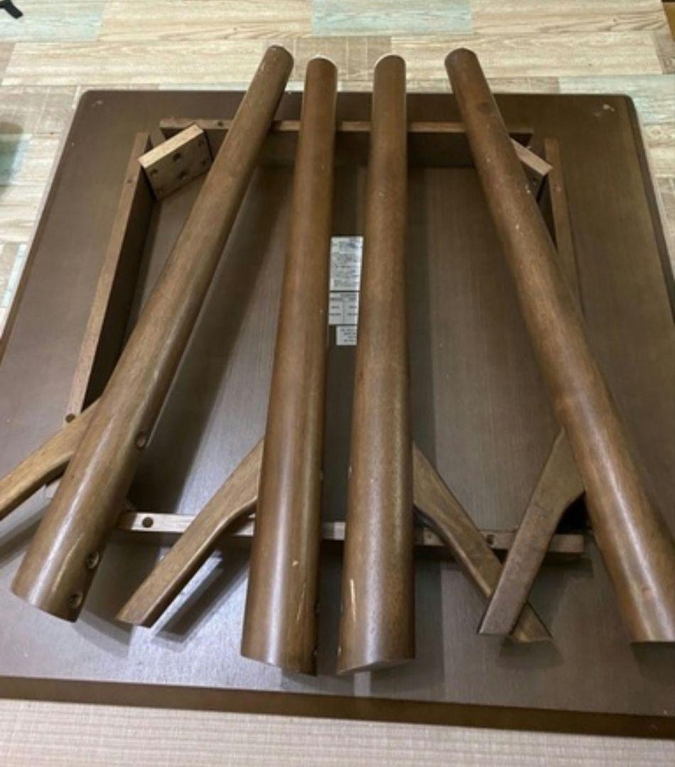 【関東圏限定】ニトリ フィルン(FILLN) ダイニングテーブル 80cm