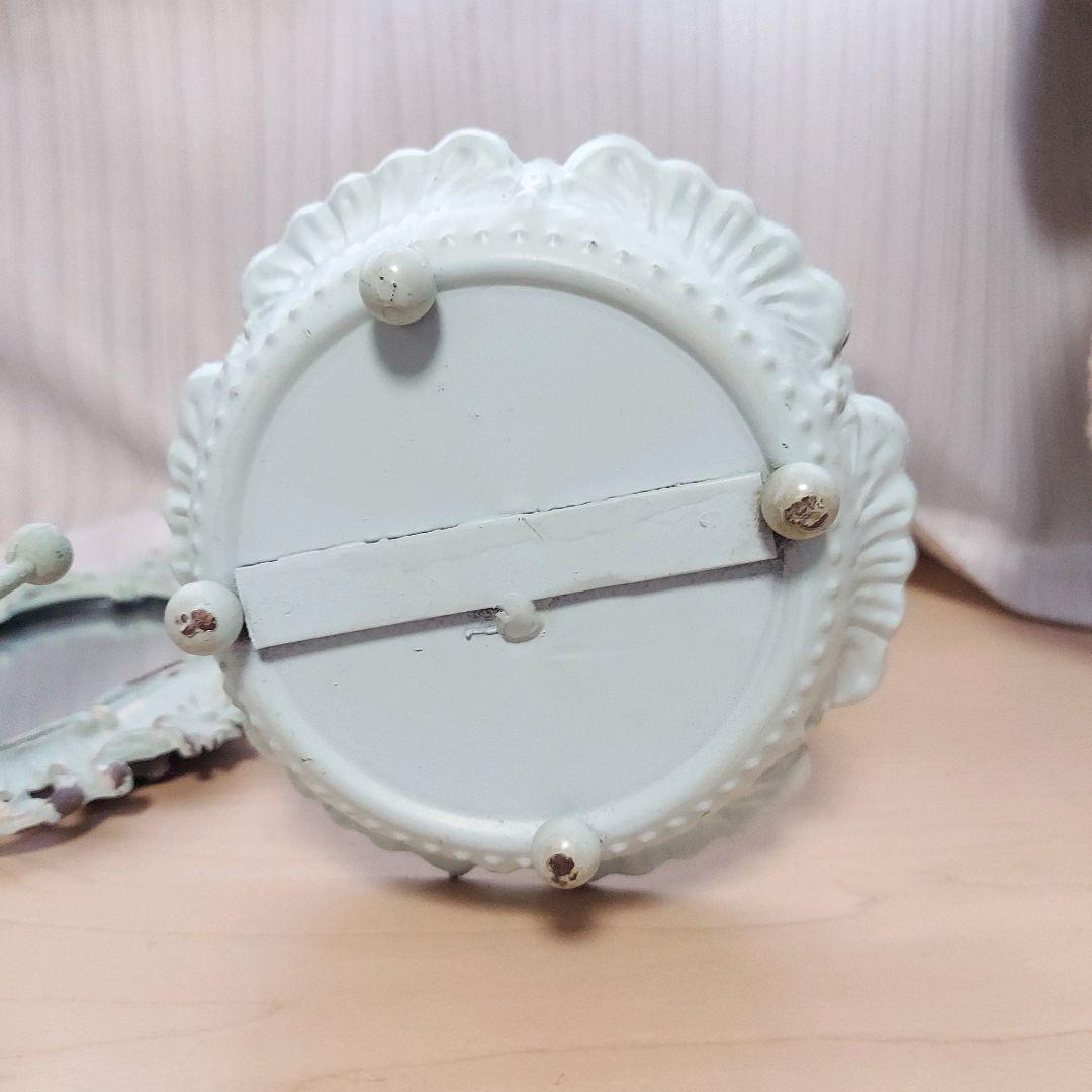 アンティーク　ミラー　ドレッサー　小物入れ　セット