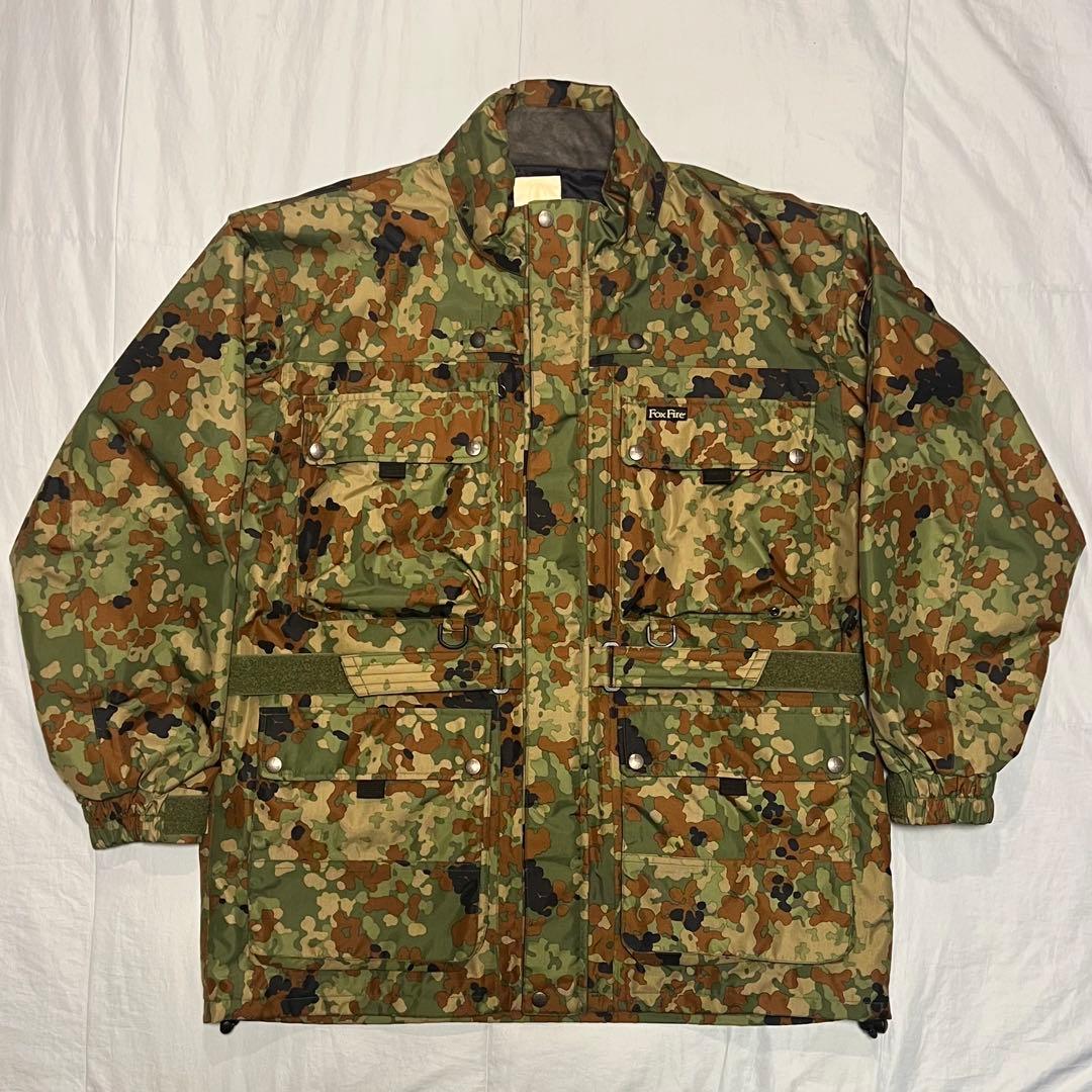 FOXFIRE ツアラージャケット 迷彩 XL ゴアテックス ヴィンテージ カモ