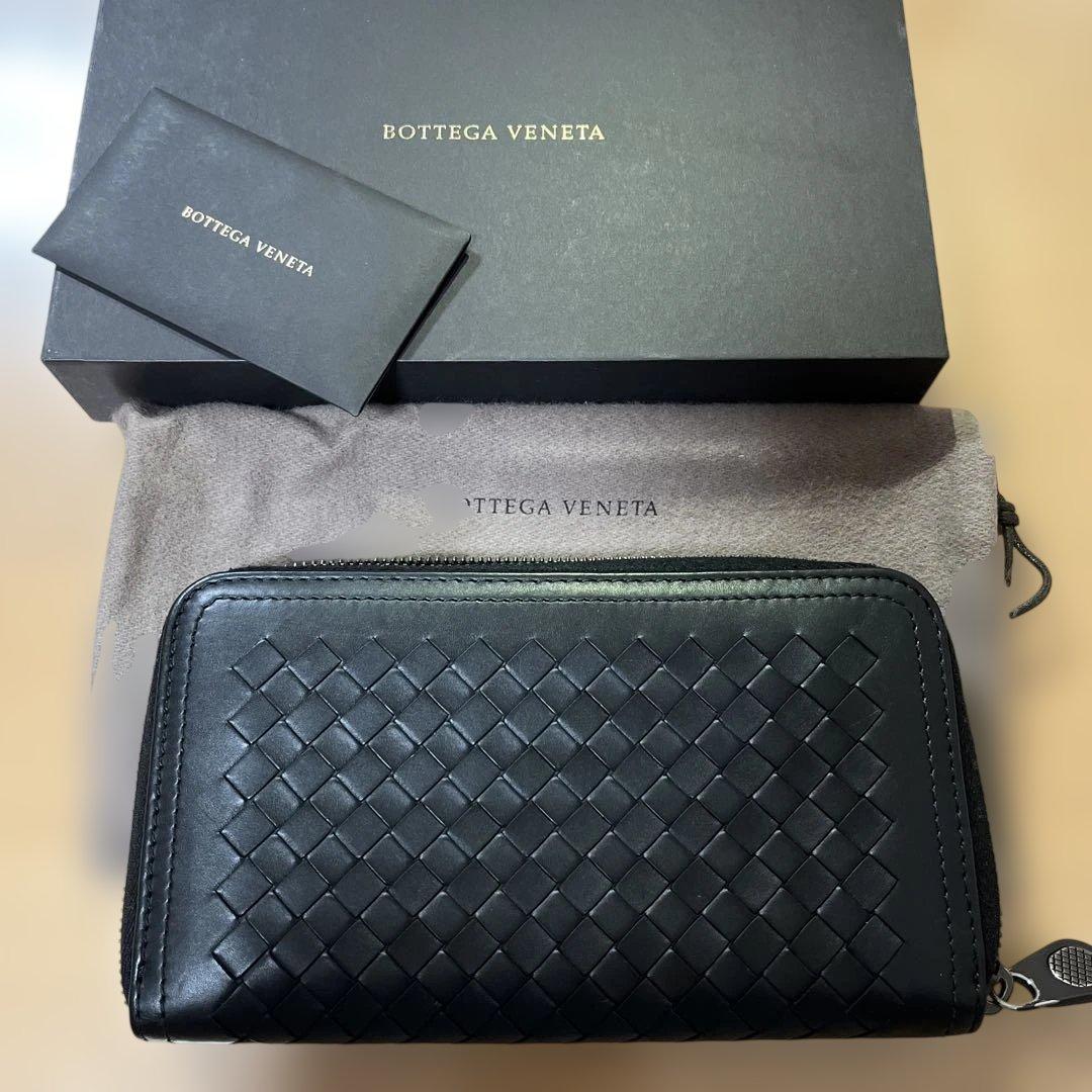 BOTTEGA VENETA ブラック 長財布