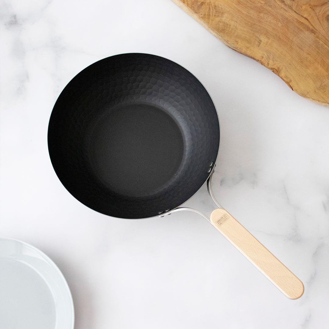 エンゾウ 鉄中華鍋 フライパン 28cm 日本製 EN-013