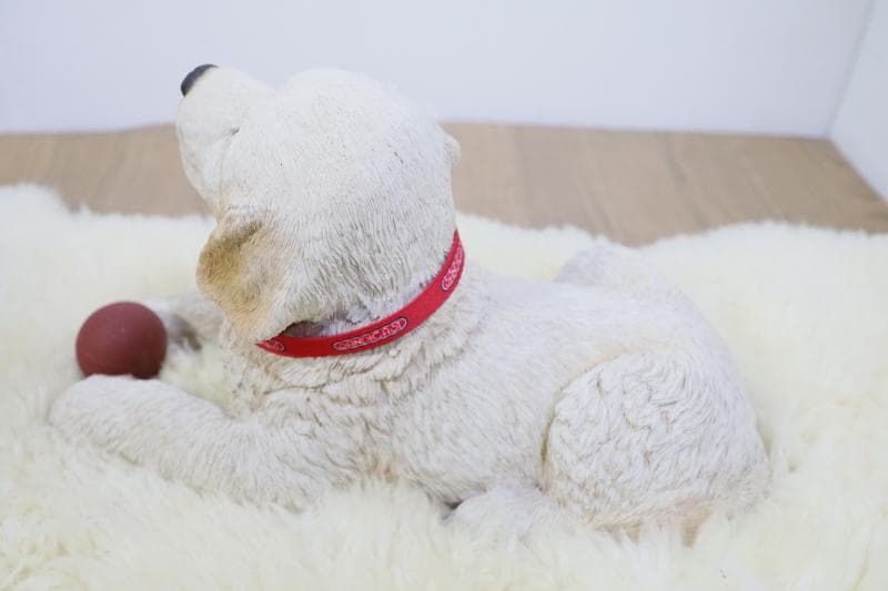\"飼い主さん\"募集中【犬/ゴールデンレトリバー仔犬】置物◆サンディキャスト