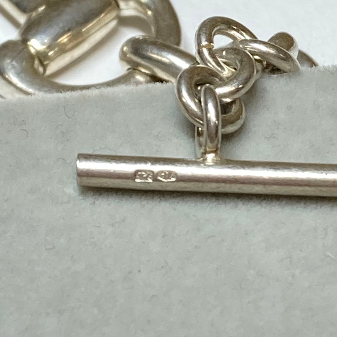 ホースビット　シルバーブレスレット　925　48g
