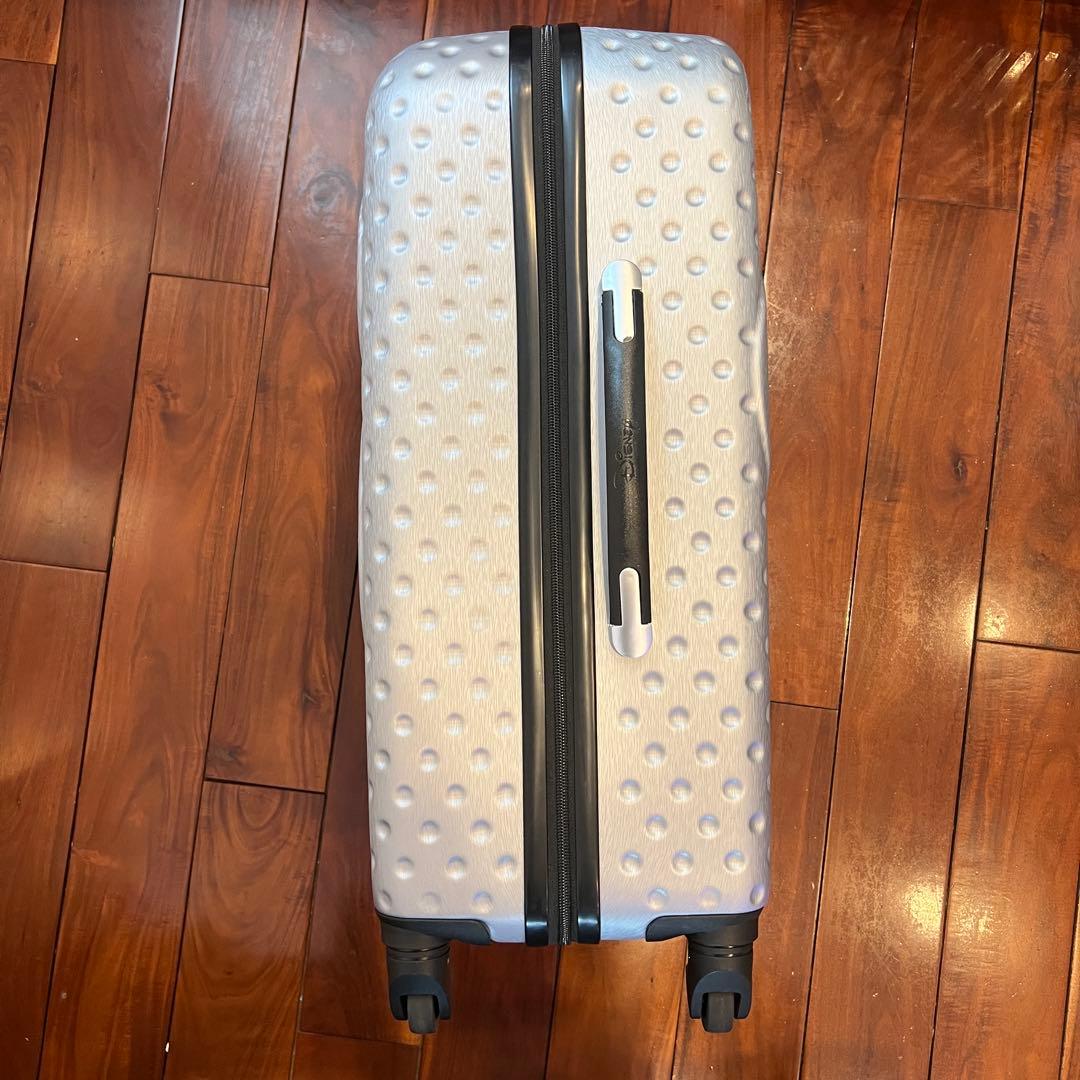 【アメリカ購入】ミッキーマウスキャリーケーススーツケースシルバーディズニー