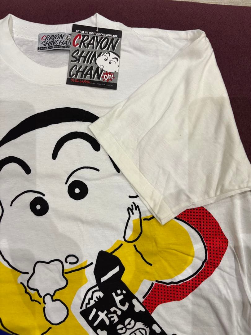ヤ*ン様 90s クレヨンしんちゃん Tシャツ ビンテージ　未使用