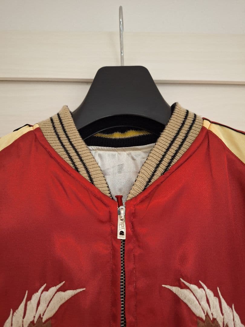 【超希少!極美品】東洋エンタープライズ　スカジャン　リバーシブル　沖縄 鷹