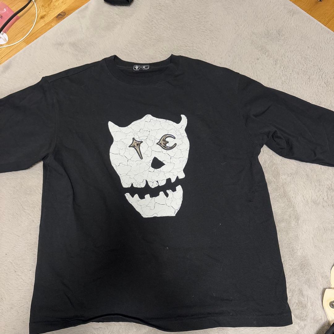 【THUG CLUB】TC Skull Long-Sleeve ブラック