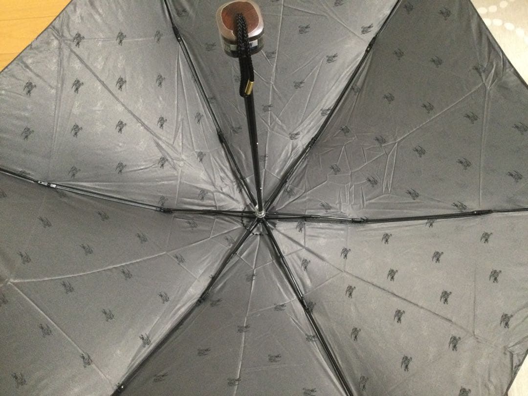 新品未使用　日本製　BURBERRY バーバリー　お洒落　折りたたみ傘