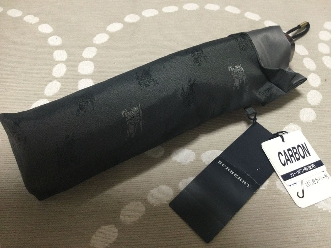 新品未使用　日本製　BURBERRY バーバリー　お洒落　折りたたみ傘