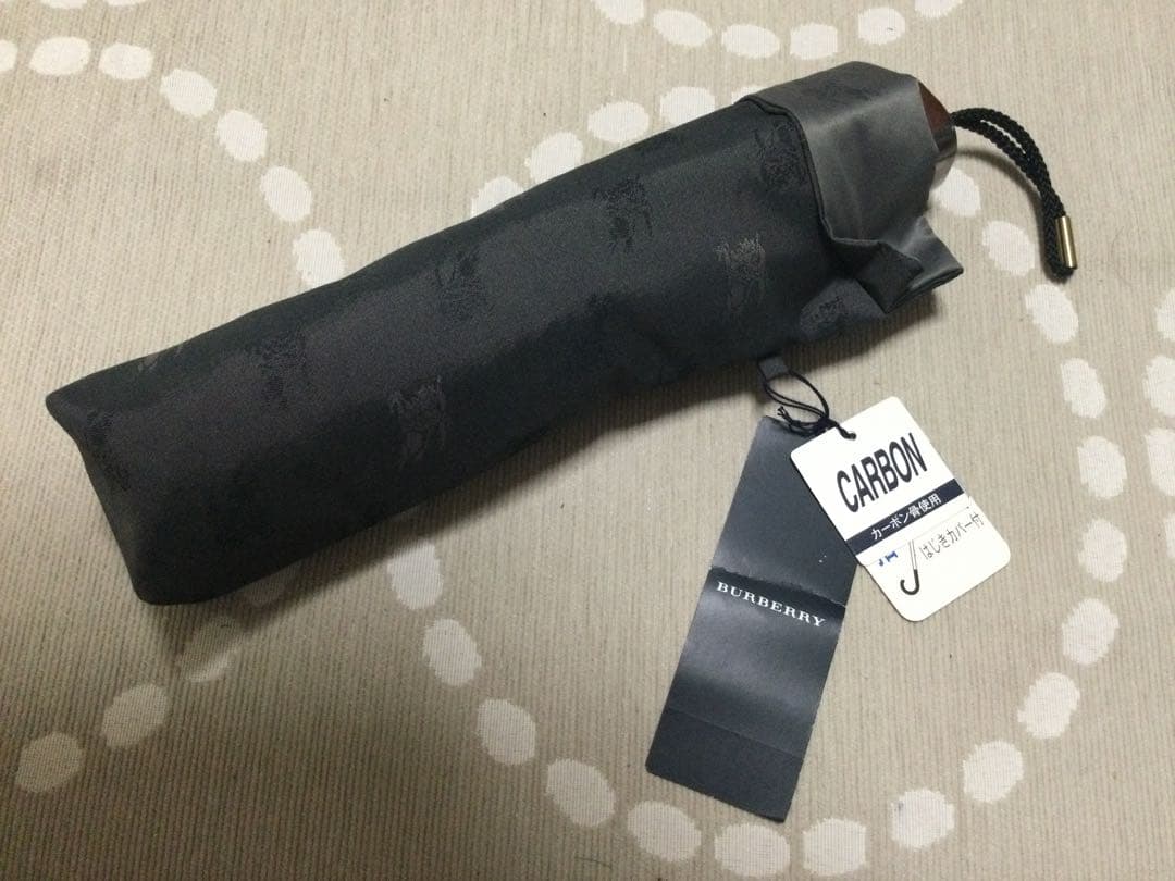 新品未使用　日本製　BURBERRY バーバリー　お洒落　折りたたみ傘