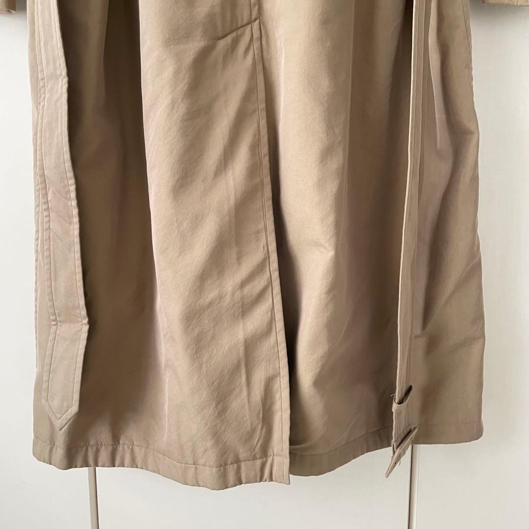 オーラリー　WASHED FINX CUPRO TWILL LONG COAT