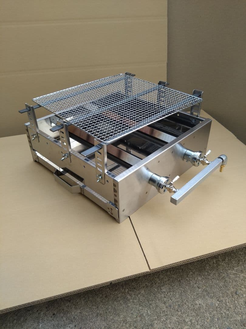 牡蠣小屋 魚介類 海鮮 焼き網 磯焼き ガスグリドル LP グリラー 幅45cm